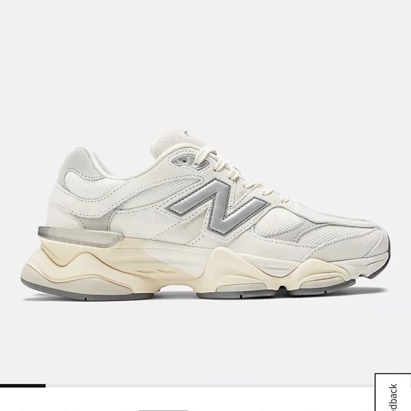 New Balance 9060 Sneakers Sea salt with concrete and silver metallic - Picture 7 of 7
